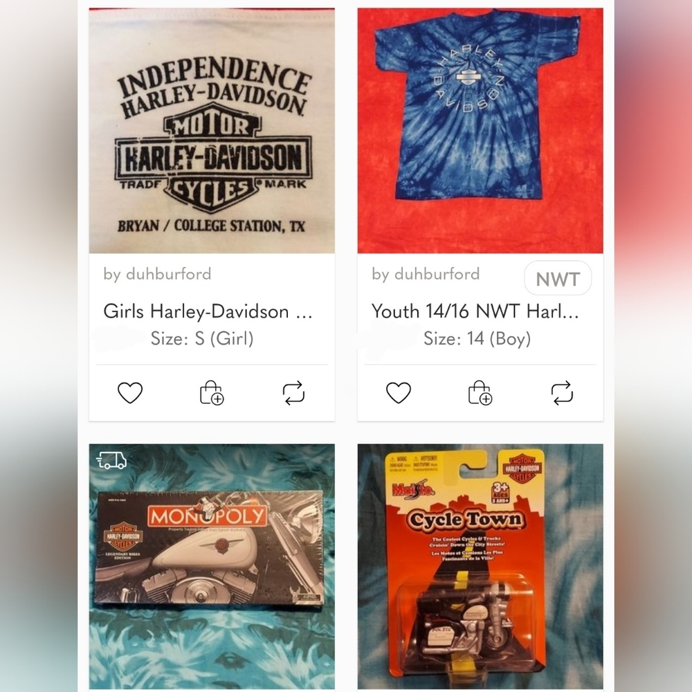 Like ❤ to be notified when I add more H-D items for sale! - Picture 3 of 3